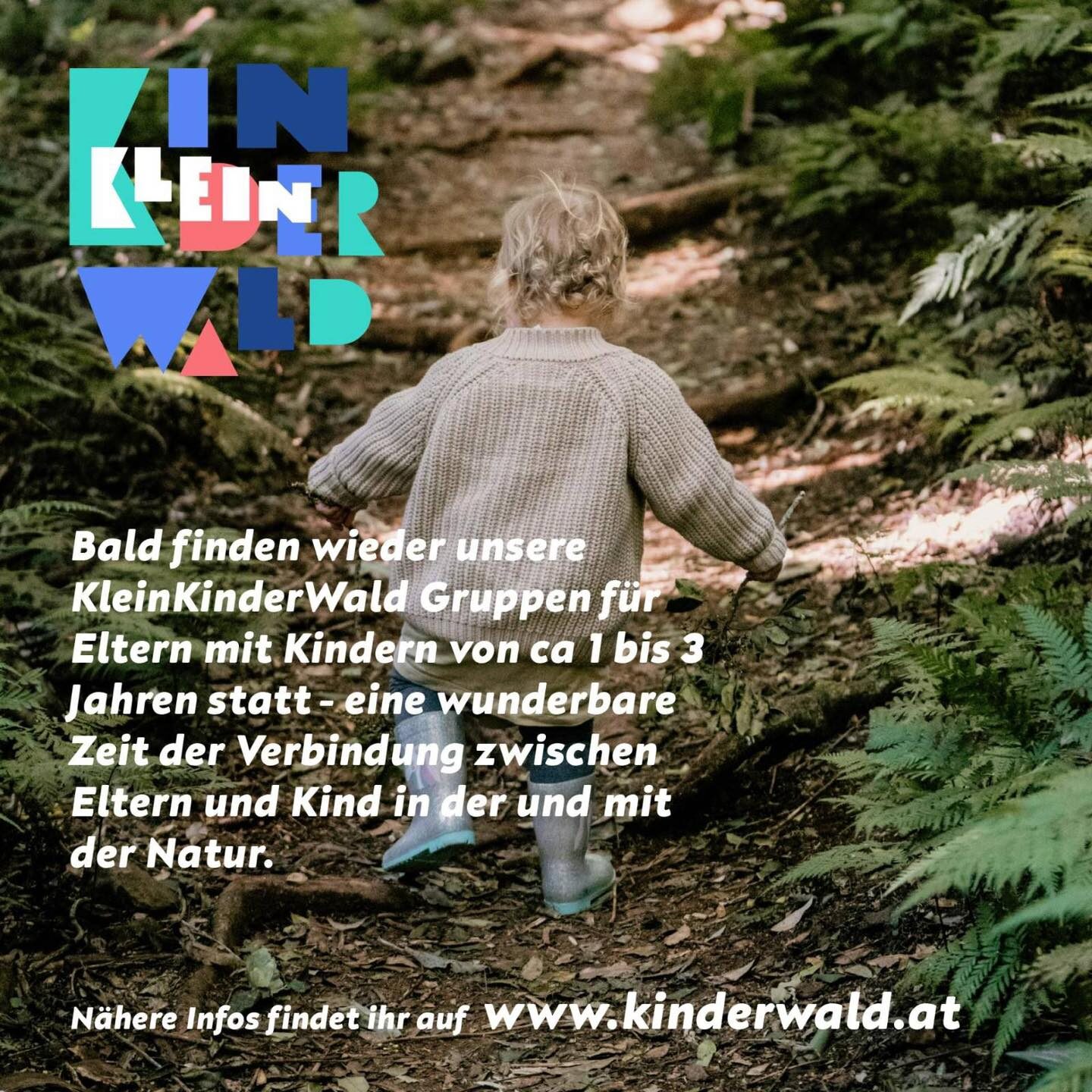 KleinKinderWald Ankündigung